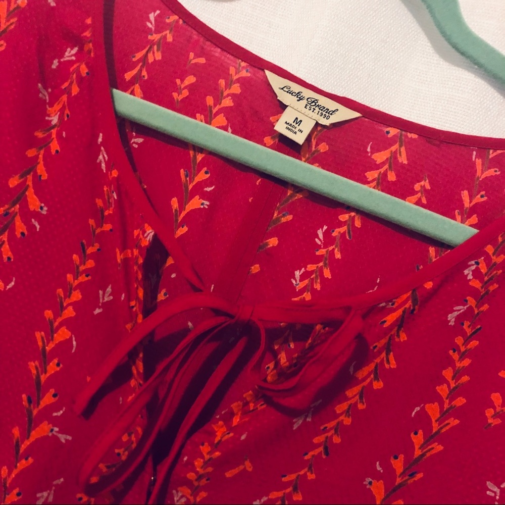 Lucky Brand - Bright Vine Print